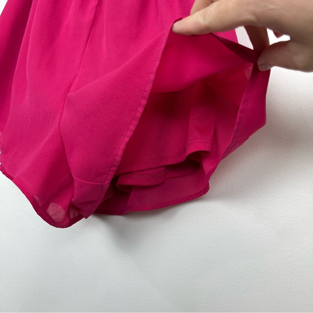 Show Me Youe MuMu pink mini off the shoulder romper - Picture 8 of 9